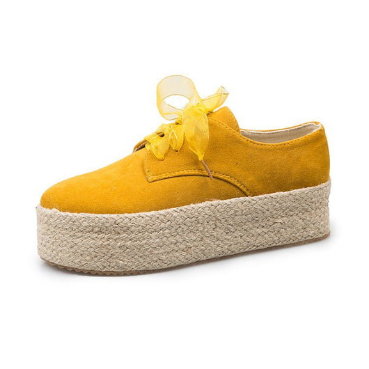 Zapatos Casuales para Mujer con Cordones y Punta Redonda - Image 10