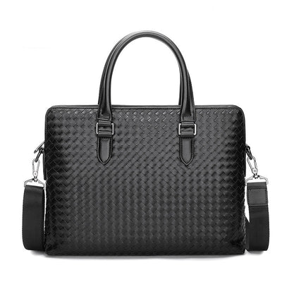 Bolso Tejido Casual Coreano para Hombre - Porta Documentos - Image 6