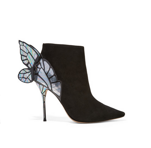 Botas Tacón Alto con Alas de Ángel y Lentejuelas 3D Mariposa - Image 7