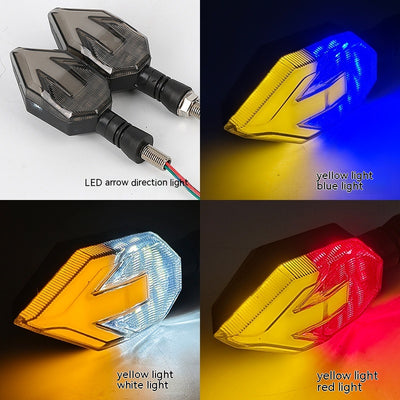 Direccionales LED Tipo Flecha para Moto y Vehículo Eléctrico 12v - Image 2