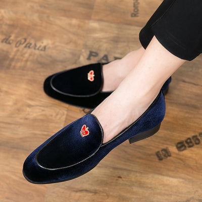 Zapatos Casuales Coreanos Estilo Retro con Punta Afilada para Hombre - Image 3