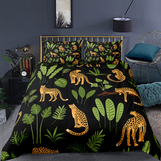 Juego de Cama con Estampado Digital y Funda Nórdica
