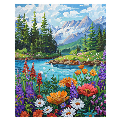 Cuadro Diamantado Paisaje Hermoso para Sala y Entrada - Pintura DIY Decorativa - Image 8