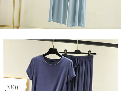 Conjunto de Casa Cómodo Estilo Coreano Talla Grande Mujer - Image 11