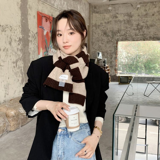 Bufanda de Lana Cálida para Parejas - Estilo Casual Invierno - Image 13