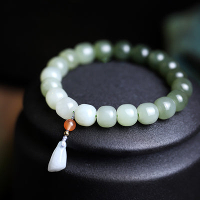 Pulsera Ornamental de Jade Loto - Image 9