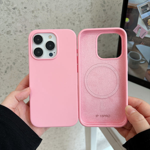 Funda Magnética Líquida para Teléfono con Carga Inalámbrica