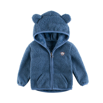 Abrigo Infantil Coreano con Suéter de Cachemira - Ropa para Bebés - Image 2