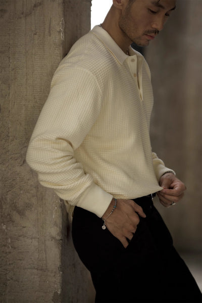 Camisa Business Casual Retro Americana para Otoño - Image 4