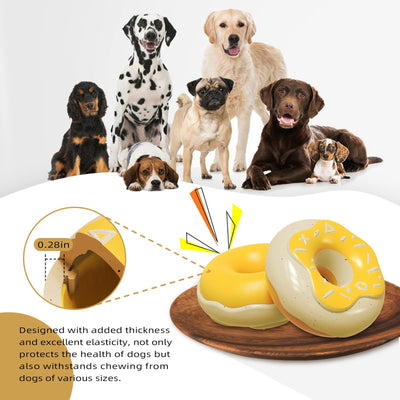 Juguete Dental Donut para Perros con Sonido de Limpieza - Image 12