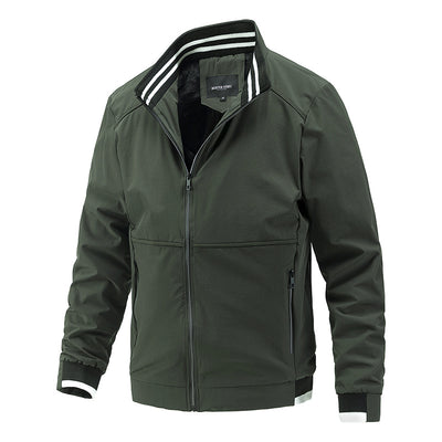 Chaqueta Deportiva Casual con Cuello Alto para Hombre - Rompavientos - Image 9