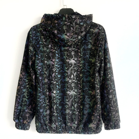 Chaqueta Cortaviento Reflectante Symphony Luminous con Capucha