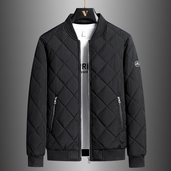 Chaqueta de Invierno Acolchada Talla Grande para Hombre