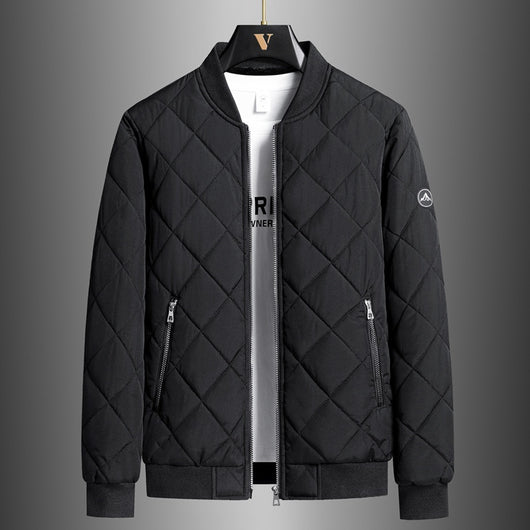 Chaqueta de Invierno Acolchada Talla Grande para Hombre