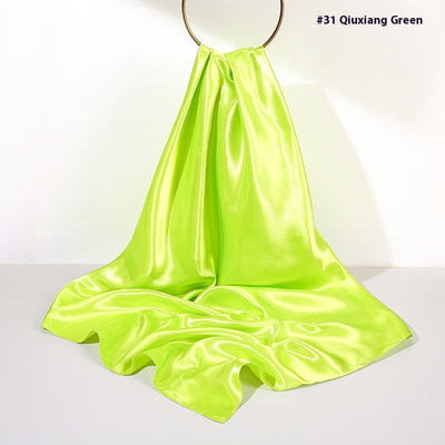 Pañuelo de Seda Artificial 90cm Satinado Brillante - Elegancia Pura - Image 34