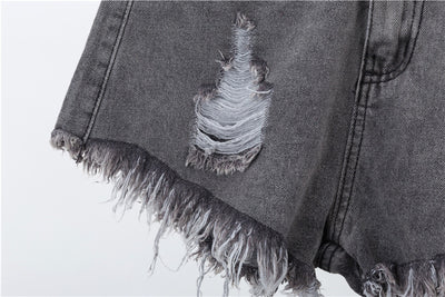 Shorts Vaqueros Holgados de Cintura Alta para Mujer - Image 18