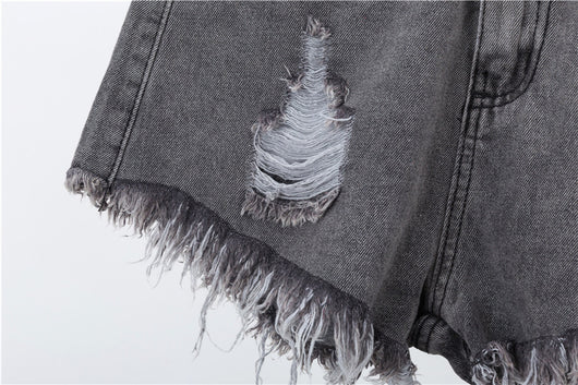 Shorts Vaqueros Holgados de Cintura Alta para Mujer - Image 18