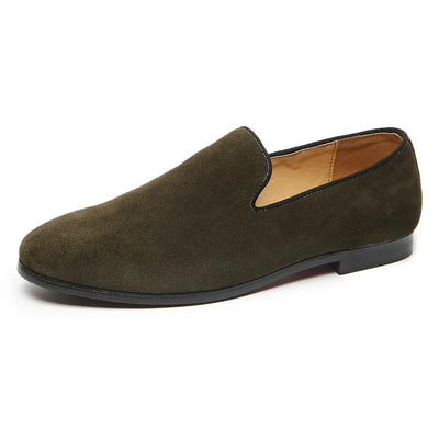 Zapatos de Ante para Hombre Punta Aguda Estilo Británico Versátil - Image 9