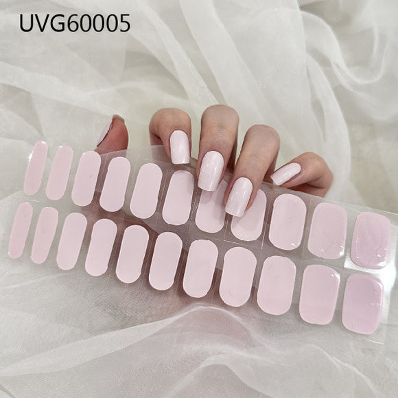 Pegatinas de Gel UV Semicuradas - Parches de Uñas Profesionales