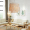Lámpara Colgante Tejida Estilo Pastoral - Decoración Artesanal para Sala y Dormitorio