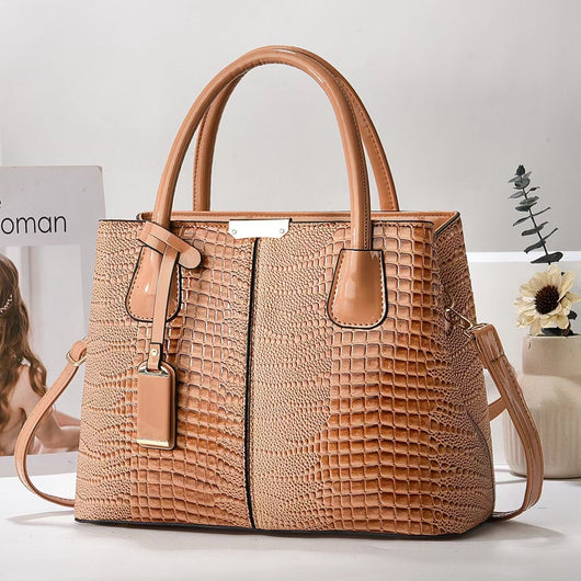 Bolsa de Mano Texturizada de Gran Capacidad para Mujer - Image 16