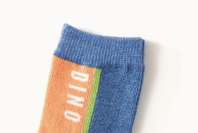 Calcetines Infantiles con Dinosaurio y Estrella - Diseño Moderno para Niños - Image 3