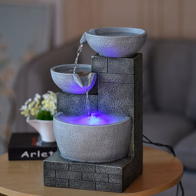 Humidificador de Escritorio Minimalista con Fuente de Agua - Image 10