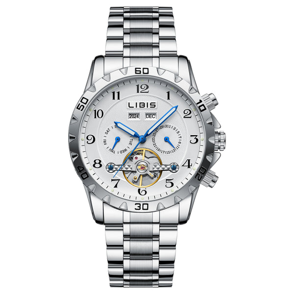 Reloj Mecánico Automático con Calendario Perpetuo para Hombre - Image 5
