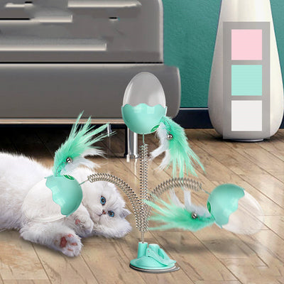Juguete Interactivo de Bola con Plumas y Cascabel para Gatos - Image 13