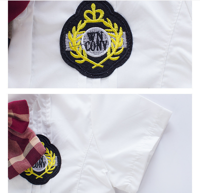 Conjunto Infantil Elegante: Blusa y Falda Dos Piezas - Image 10