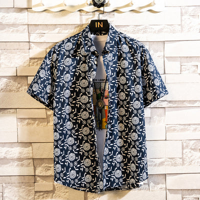 Camisa Casual Floral para Hombre - Image 16