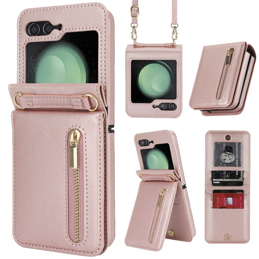 Funda Crossbody con Cierre para Teléfono y Pantalla Plegable - Image 7