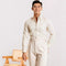 Camisa Retro Japonesa Hombre Otoño Manga Larga
