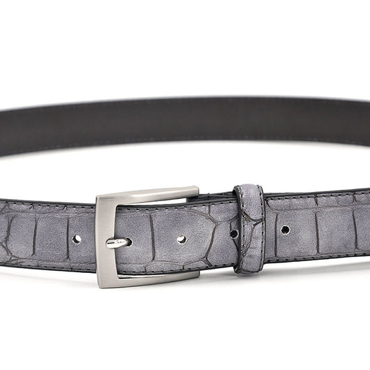 Cinturón Casual para Hombre con Hebilla de Pasador y Patrón Decorativo - Image 20