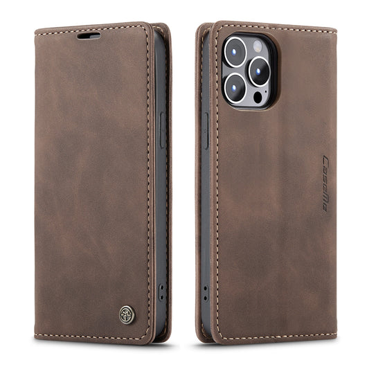 Funda Magnética de Cuero para Teléfono con Cartera Integrada - Image 41