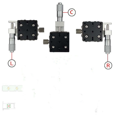 Plataforma de Desplazamiento Manual con Precisión Óptica - Deslizador de Ajuste Fino Unidimensional - Image 5
