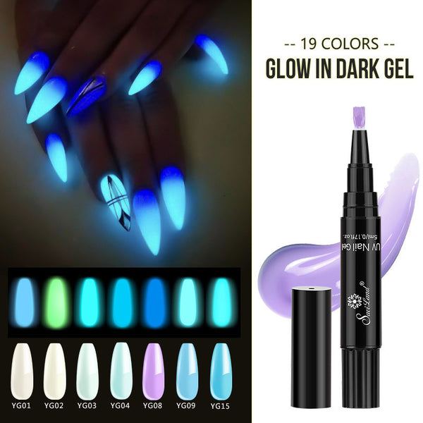 Pegamento Luminoso para Uñas en Bolígrafo 5ml