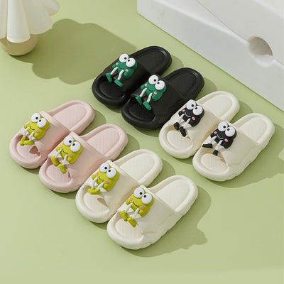 Pantuflas Rana de Dibujos Animados con Suela Suave Antideslizante para Mujer - Image 15
