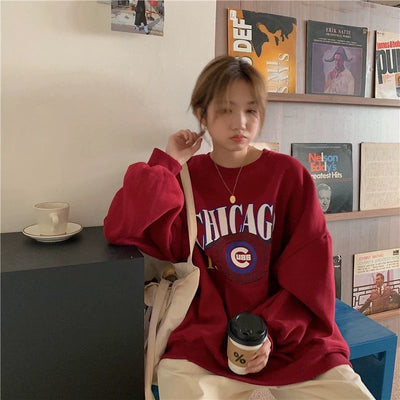 Sudadera con Capucha Estilo Boyfriend Oversize para Niñas - Image 11