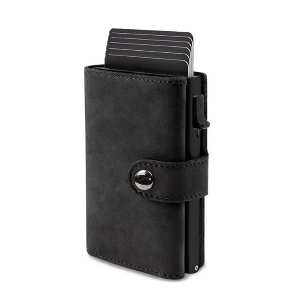 Cartera Automática Anti-magnética de Aluminio para Tarjetas