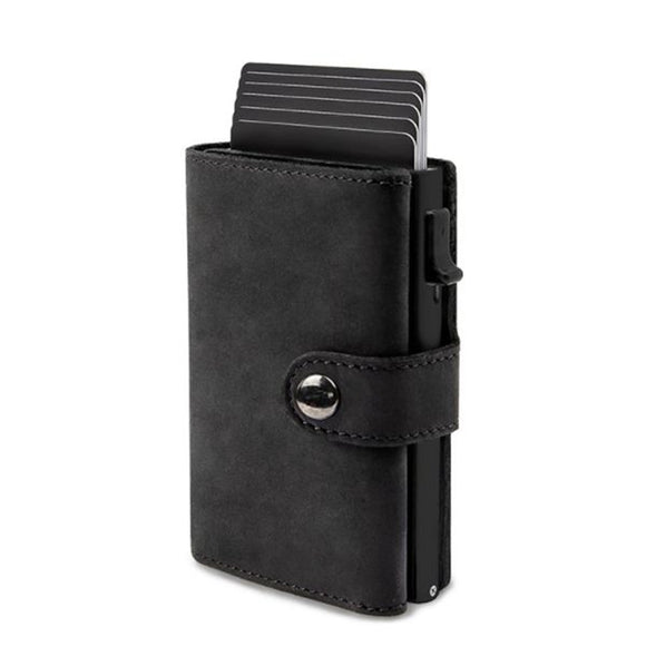 Cartera Automática Anti-magnética de Aluminio para Tarjetas