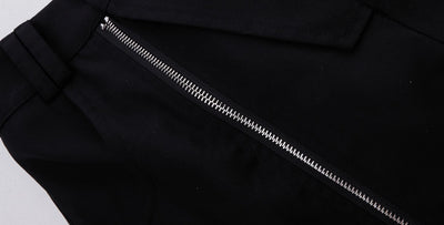 Pantalón de Traje con Diseño de Cierre Deconstruido y Micro-Tirador - Image 16