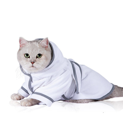 Ropa de Invierno para Mascotas: Pijamas y Batas Absorbentes para Perros y Gatos - Image 4