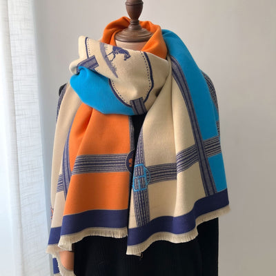Bufanda Elegante Térmica para Mujer - Chal de Temperamento - Image 14