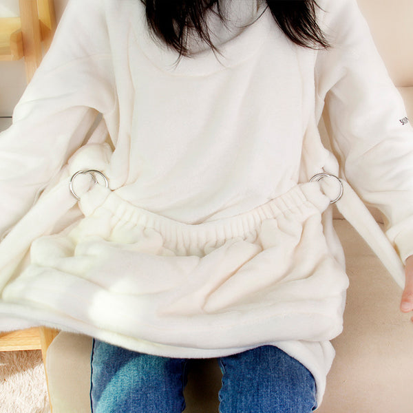 Saco de Dormir Térmico Reversible de Franela Antiaderente