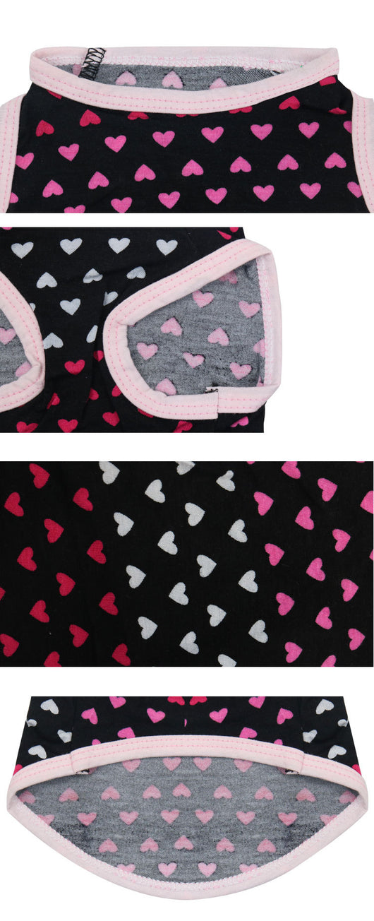 Chaleco de Algodón Estampado Love para Mascotas - Image 58