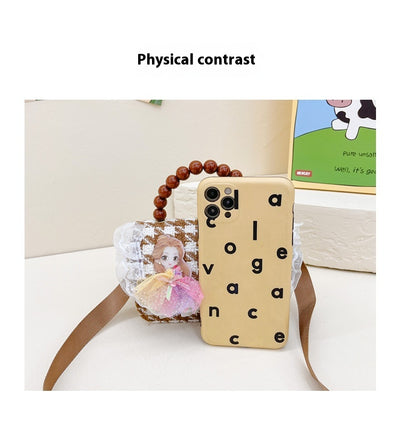 Bolso Crossbody Cuadros Marrones con Detalle Pearl - Image 26