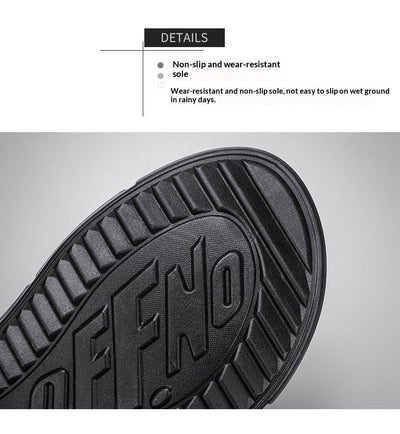 Sandalias de Cuero para Hombre con Suela Gruesa Antideslizante - Image 23