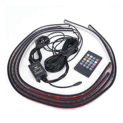 Chasis de Auto 1 Drag 4-5050 con Luces LED Inteligentes y Control por Voz - Image 6