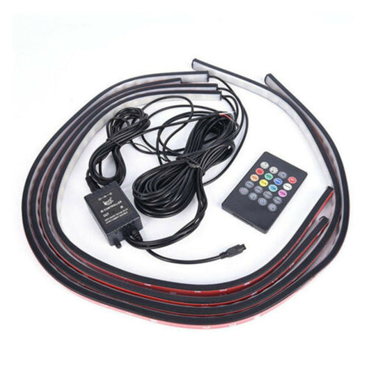 Chasis de Auto 1 Drag 4-5050 con Luces LED Inteligentes y Control por Voz - Image 6
